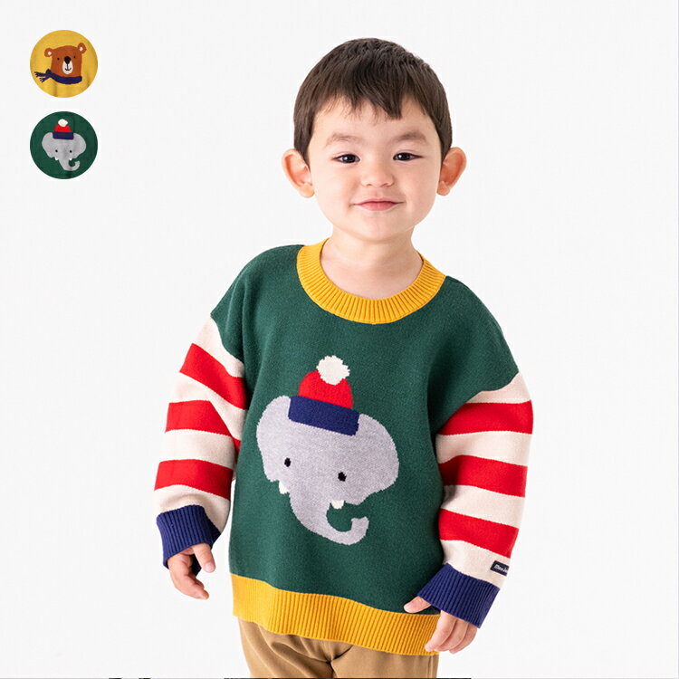 【店内全品15％OFFクーポン配布中！11/27　01：59まで！】子供服 moujonjon (ムージョンジョン) ぞう・..