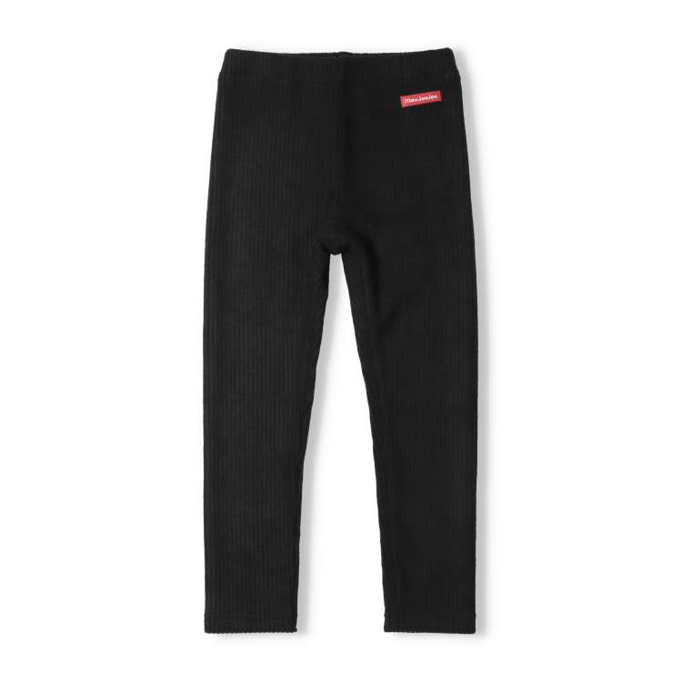 子供服 moujonjon (ムージョンジョン) 日本製 ニットコールロングレギンス 80cm〜1...