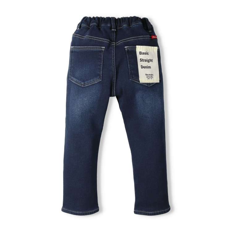 【25秋冬セール50％OFF】子供服 moujonjon (ムージョンジョン) 裏ベロアデニムパンツ 90cm〜140cm M87004 marutaka-10036625 こどもの森 e-shop メーカー直営 サンプル画像3