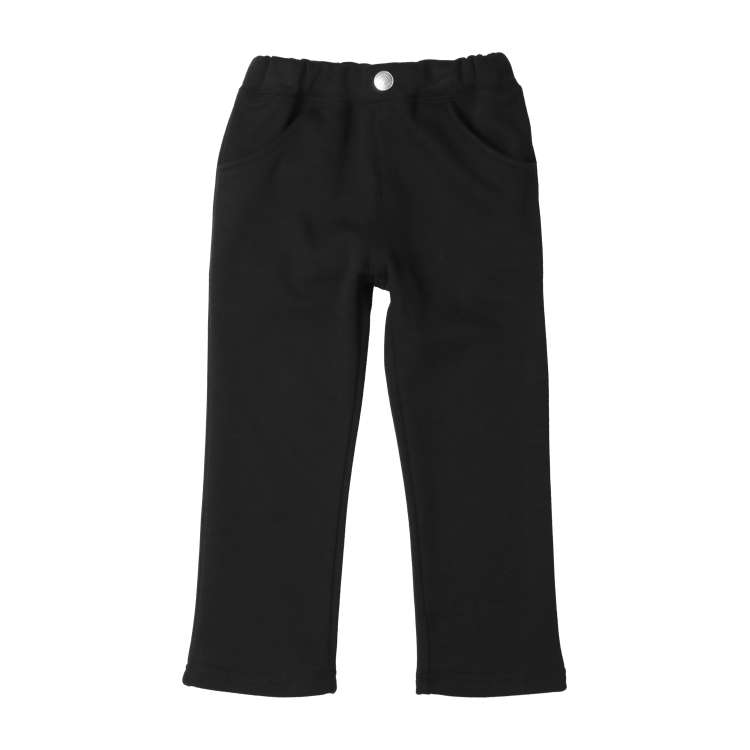 【期間限定20％ポイントバック】7/4 20:00~7/11 9:59まで！【25秋冬セール50％OFF】子供服 moujonjon (ムージョンジョン) 爆温裏起毛無地ストレート長パンツ 80cm?140cm M87006 marutaka-10036635 こどもの森 e-shop メーカー直営 サンプル画像2