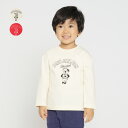  子供服 moujonjon (ムージョンジョン) クマ刺繍長袖Tシャツ・ロンT 80cm 90cm 100cm 110cm 120cm 130cm 140cm キッズ 男の子 M50805