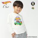  子供服 crescent (クレセント) ホットウィール車プリント長袖Tシャツ・ロンT 80cm 90cm 100cm 110cm 120cm 130cm N50803