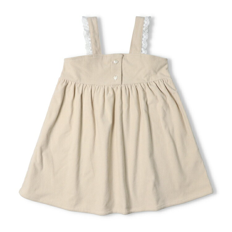 【25秋冬セール50％OFF】子供服 crescent (クレセント) ニットコールジャンパースカート・ジャンスカ 90cm 100cm 110cm 120cm 130cm N64386 marutaka-10037605 こどもの森 e-shop メーカー直営 サンプル画像2