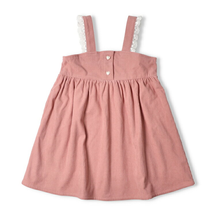 【25秋冬セール50％OFF】子供服 crescent (クレセント) ニットコールジャンパースカート・ジャンスカ 90cm 100cm 110cm 120cm 130cm N64386 marutaka-10037605 こどもの森 e-shop メーカー直営 サンプル画像3