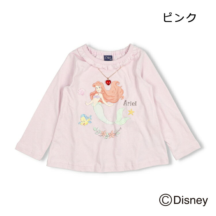 【25秋冬セール20％OFF】子供服 crescent (クレセント) ディズニーキャラクター/プリンセス長袖Tシャツ・ロンT 80cm 90cm 100cm 110cm 120cm 130cm N64890 marutaka-10037626 こどもの森 e-shop メーカー直営 サンプル画像3