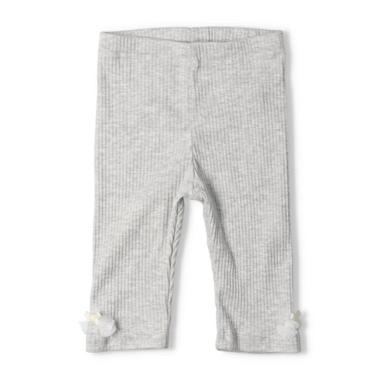 【25夏セール37％OFF】子供服 crescent (クレセント) 裾リボン付き6分丈レギンス 8...
