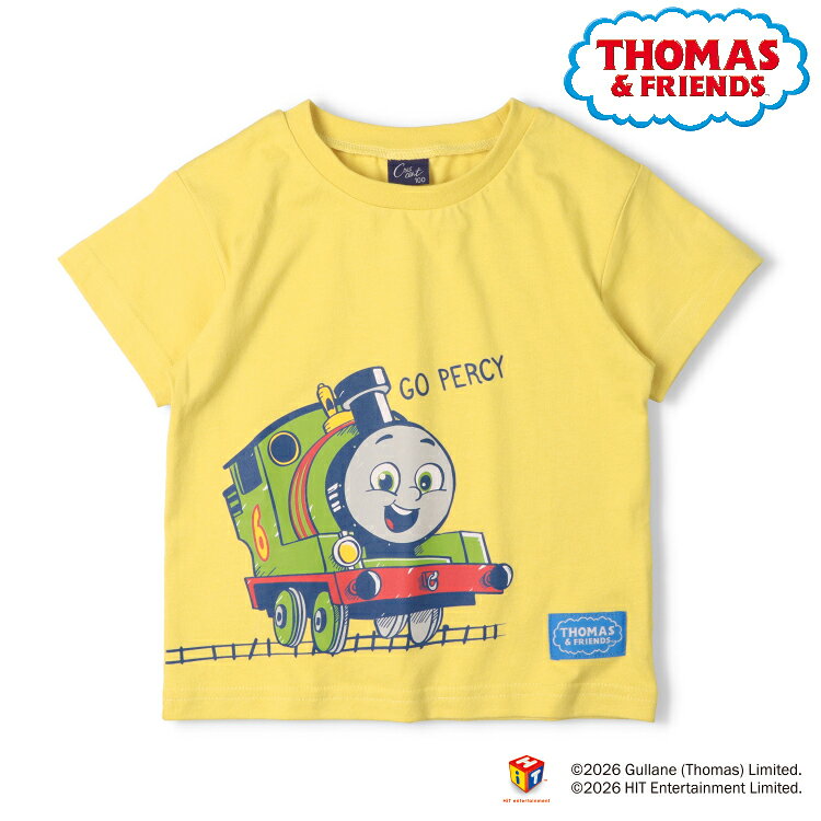 子供服 crescent (クレセント) きかんしゃトーマス半袖Tシャツ 80cm 90cm 100cm 11...