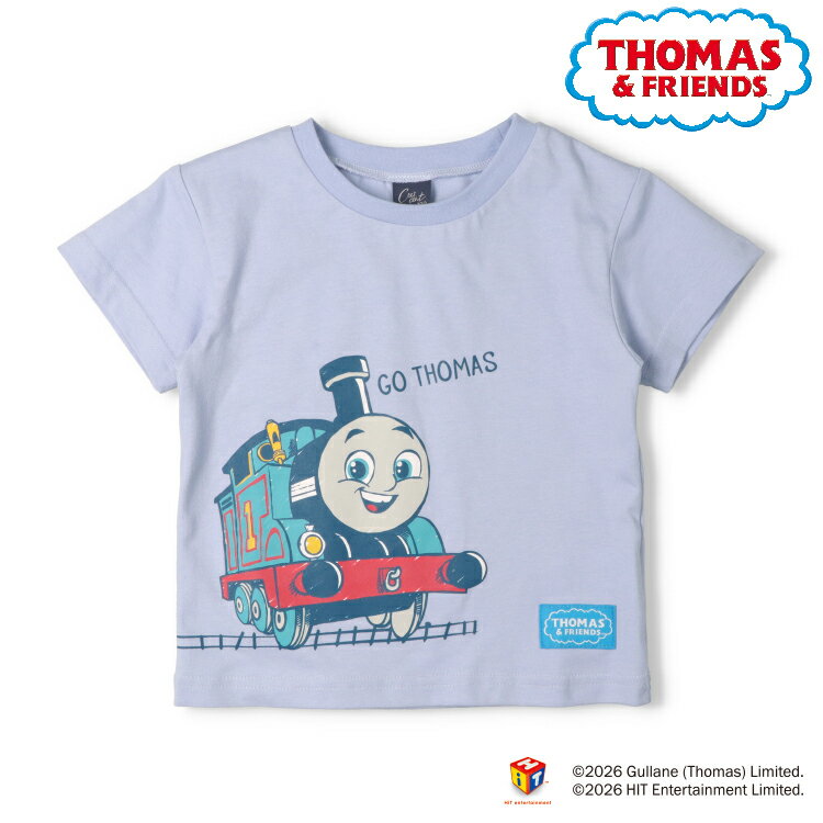 子供服 crescent (クレセント) きかんしゃトーマス半袖Tシャツ 80cm 90cm 100cm 11...