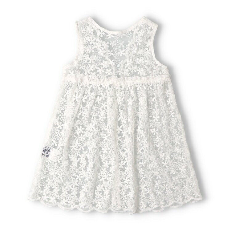 【26夏セール50%OFF】子供服 crescent (クレセント) 花柄レースワンピース・キャミソール 80cm 90cm 100cm 110cm 120cm 130cm N44396 marutaka-10038334 こどもの森 e-shop メーカー直営 サンプル画像3