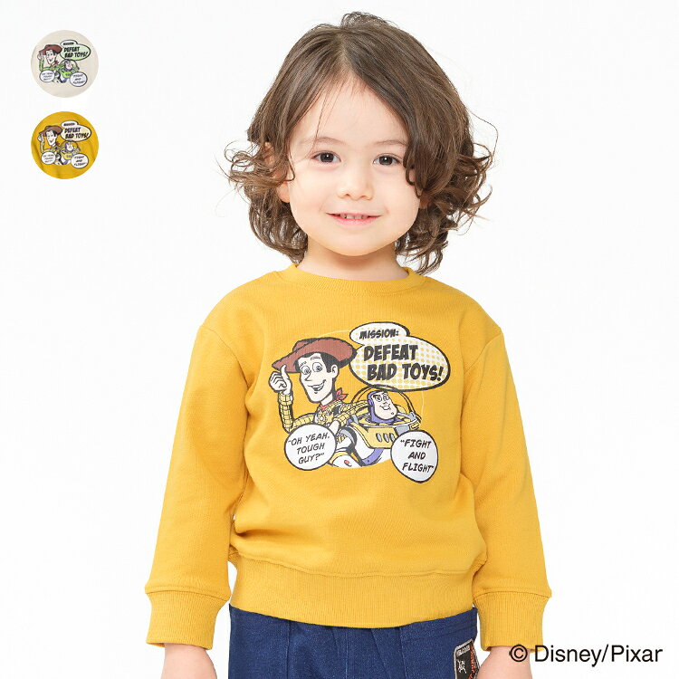 Rakuten - 【26春夏セール20％OFF】子供服 crescent (クレセント) トイ・ストーリー/裏毛トレーナー・スウェット 90cm〜130cm N16699