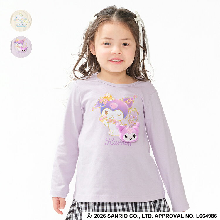 Rakuten - 【26春夏セール20％OFF】子供服 crescent (クレセント) サンリオキャラクター長袖Tシャツ・ロンT 90cm 100cm 110cm 120cm 130cm N26896