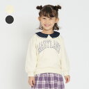 【23秋冬セール40 OFF】 子供服 crescent (クレセント) 衿付きロゴ裏毛トレーナー スウェット 80cm 90cm 100cm 110cm 120cm 130cm キッズ 女の子 N60600