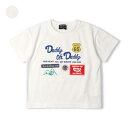 子供服 Daddy Oh Daddy (ダディオダディ) 日本製ロゴプリント半袖Tシャツ 90cm 100cm 110cm 120cm 130cm V34808