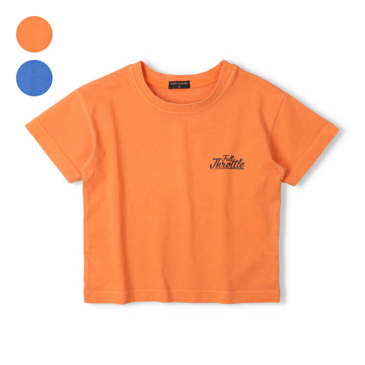 Rakuten - 子供服 Daddy Oh Daddy (ダディオダディ) 車バックプリントTシャツ 100cm 110cm 120cm 130cm 140cm 150cm 160cm V36804