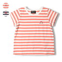 子供服 Daddy Oh Daddy (ダディオダディ)日本製 ダディコ刺繍ボーダー半袖Tシャツ 90cm〜130cm V42852