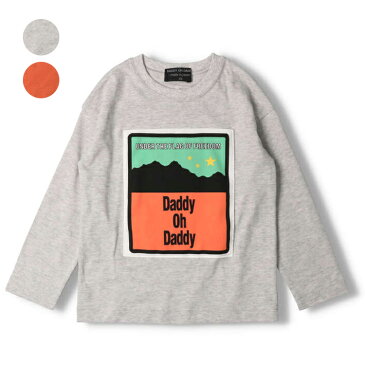 【子供服】 Daddy Oh Daddy (ダディオダディ) 日本製ロゴ半袖＆長袖Tシャツセット 80cm〜150cm V10810