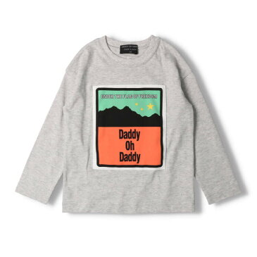 【子供服】 Daddy Oh Daddy (ダディオダディ) 日本製ロゴ半袖＆長袖Tシャツセット 80cm〜150cm V10810