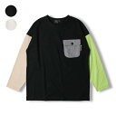 【4/30までP10倍！】子供服 Daddy Oh Daddy (ダディオダディ) クレイジー配色長袖Tシャツ ロンT 140cm 150cm 160cm キッズ スクール ジュニア服 小学生 男の子 V12803