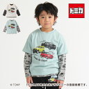 【全品10％OFFハロウィンクーポン対象】 【23夏セール30％OFF】【子供服】 Daddy Oh Daddy (ダディオダディ) 【トミカ】車プリントTシャツ2枚セット 90cm 100cm 110cm 120cm 130cm 140cm キッズ 男の子 V10850