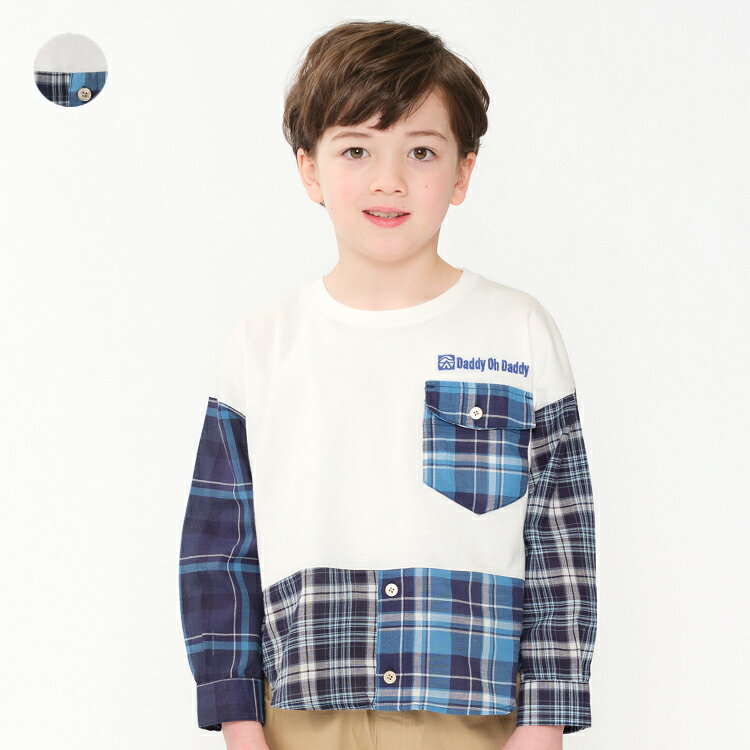 ��25�ե�����20��OFF�ۻҶ��� Daddy Oh Daddy (���ǥ������ǥ�) �����å�������ĹµT����� 90cm 100cm 110cm 120cm ...