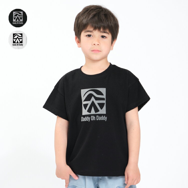 子供服 Daddy Oh Daddy (ダディオダディ) 日本製 ロゴマークプリント半袖Tシャツ 90cm～130cm V32800