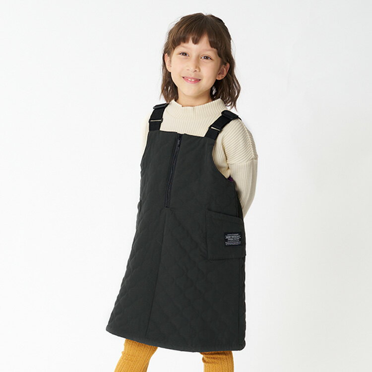 【23秋冬セール30%OFF】 子供服 Daddy Oh Daddy (ダディオダディ) ひょうたんキルトジャンパースカート・ジャンスカ 90cm 100cm 110cm 120cm 130cm 140cm キッズ 女の子 V60305