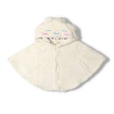 【4/30までP10倍！】【23秋冬セール10%OFF】 子供服 kid´s zoo×Sanrio characters サンリオキャラクターボアマント・ケープ S，M W60190 2