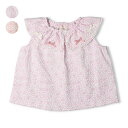 子供服 kid´s zoo (キッズズー) エンボス花柄チュニック 80cm,90cm W64900