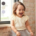 【子供服】 kid´s zoo (キッズズー) 無地バルーンスリーブ半袖Tシャツ 80cm,90cm W40800