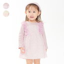 子供服 kid´s zoo (キッズズー) 花柄重ね着風チュニックワンピース 80cm,90cm W64807