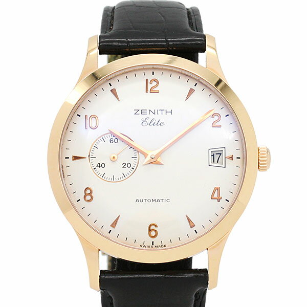 ゼニス クラス 腕時計（メンズ） ゼニス ZENITH クラスエリート K18PG メンズ腕時計 17.0125.680 自動巻き シースルーバック ピンクゴールド 男性 紳士 ビジネスマン ブランド 20代 30代 40代 50代