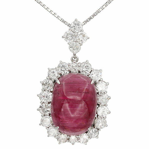 乐天商城 - プラチナ トルマリン ダイヤモンド スライドチェーン ネックレス 45cm TO22.77ct D4.52ct PT850 PT900 20.6g レディース 中古 PT850 PT900 ジュエリー アクセサリー ファッション ギフト 記念日 バースデー ソーティング付