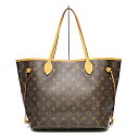 ルイヴィトン LOUIS VUITTON モノグラム ネヴァーフルMM トートバッグ M40156 ブラウン 茶系 レディース 女性 ブランド LV 肩掛け 手...