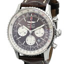 ブライトリング BREITLING ナビタイマー ラトラパンテ AB031021/Q615 ブラウン文字盤 メンズ腕時計 自動巻き Navitimer 45mm 男性 ビジネスマン 通勤 日常使い 誕生日 バースデー プレゼント ブランド(2)