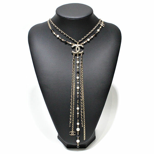 CHANELパールネックレス 美品 - アクセサリー CHANELパールネックレス 美品 - アクセサリー
