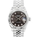 ロレックス ROLEX デイトジャスト 279174G 10Pダイヤ ダークグレー文字盤 ランダム SS/WG レディース腕時計 自動巻き DATEJUST 28mm ステンレススチール ホワイトゴールド750 ウォッチ 高級 ブランド 女性 レディース 上品 ギフト 誕生日 20代 30代 40代 50代