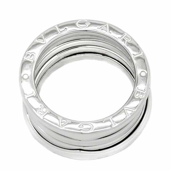 ブルガリ BVLGARI ビー・ゼロワン B-zero1 K18WG リング #51 ホワイトゴールド750 4バンド 指輪 ジュエリー 新品仕上げ済み ブランド 女性 レディース 定番 アクセサリー 幅広 お出かけ シンプル お洒落 カジュアル 誕生日 ギフト プレゼント