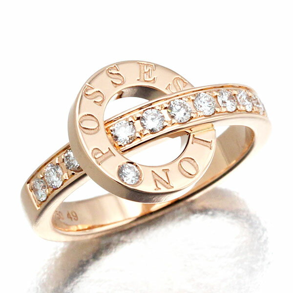 新品仕上げ済み ピアジェ PIAGET ポセション K18PG ダイヤモンド リング #49 ピンクゴールド750 5.3g 指輪 宝石 ジュエリー アクセサリー 女性 レディース おしゃれ ファッション 誕生石 4月 誕生日 バースデー プレゼント ブランド