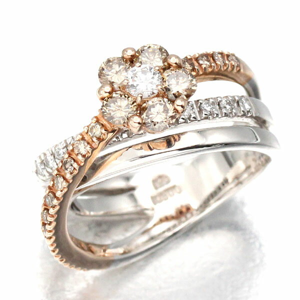 㤨֥ݥƥ Ponte Vecchio ե  K18PG/WG  11 D0.65ct/0.25ct 750 8.57g   奨꡼ ꡼  ǥ եå   4  Сǡ ץ쥼 ֥ɡפβǤʤ187,000ߤˤʤޤ