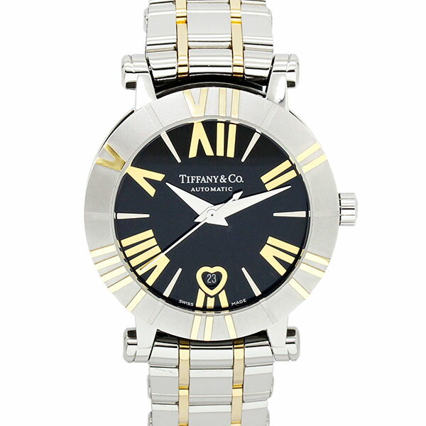 ティファニー アトラス Z1300 K18 コンビ 自動巻き レディース 腕時計