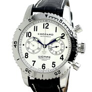 ショパールCHOPARDヴェンぺミッレミリア・クロノグラフメンズ腕時計保証書純正箱100本限定モデル
