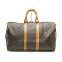 ヴィンテージ ルイヴィトン LOUIS VUITTON モノグラム キーポル45 ボストンバッグ M41428 ダブルファスナー ブランド 女性 レディース 男女兼用 ユニセックス 旅行 トラベル お出かけ カジュアル お泊り 87年 Vintage 20代 30代 40代 50代