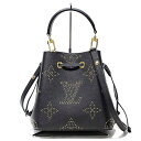 極美品 ルイヴィトン LOUIS VUITTON モノグラム アンプラント ネオノエBB M46734 ハンドバッグ ショルダーバッグ 3WAY スタッズ 黒 ...