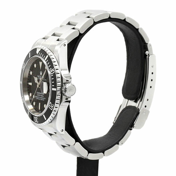 ロレックス ROLEX サブマリーナ デイト 16610 ブラック文字盤 A番 SS メンズ腕時計 自動巻き 40mm SUBMARINER ステンレススチール 男性 ブランド 紳士 ビジネスマン 高級 ダイバーズ ウォッチ 生産終了モデル 誕生日 ギフト 贈り物 プレゼント