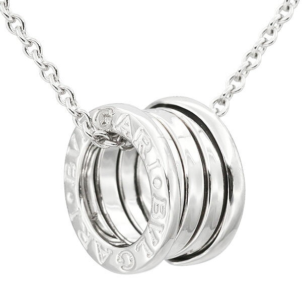 ブルガリ BVLGARI ビー・ゼロワン B-zero1 ペンダント ネックレス K18WG 40.5cm 10.8g レディー marutaki-10060228 質・丸滝 パッケージ画像