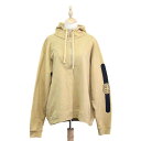 グッチ GUCCI ロゴプリント ハーフジップ プルオーバー スウェットパーカー 627079 XJCOH 2101 サイズXL コットン ブランド 男性 メン...