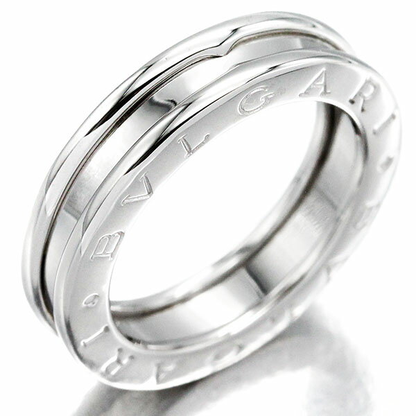 ブルガリ BVLGARI ビー・ゼロワン B-zero1 K18WG リング #50 ホワイトゴールド750 新品仕上げ済み 1バンド 指輪 ジュエリー ブランド 女性 レディース ユニセックス 誕生日 バースデー 贈り物 プレゼント 定番 人気 高級