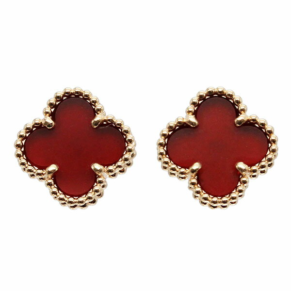 【耳元に咲く上品な輝き】VanCleef &Arpels アルハンブラ ピアス 52330_1.jpg