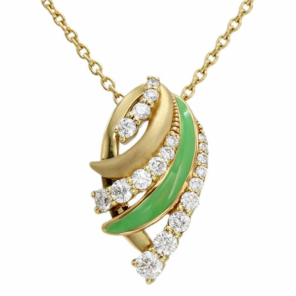 商品管理番号 53233-N ブランド ノーブランド 型番 － 　　　　　　　　 アイテム ネックレス 　　　　　　　　 　　　　　　　　 仕様 － 素材 K18YG/エナメル/ダイヤモンド 　　　　　　　 サイズ 長さ：約50.5cm ト...