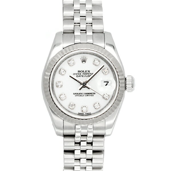 中古 ロレックス ROLEX 179174G V番(2009年頃製造) ブラックコンピュータ /ダイヤモンド レディース 腕時計 楽天市場】【〜5/16 最大5万円クーポン】ロレックス ROLEX